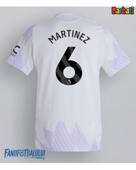 Manchester United Lisandro Martinez #6 Tricou Fotbal Replică 2025-26 Barbati Deplasare